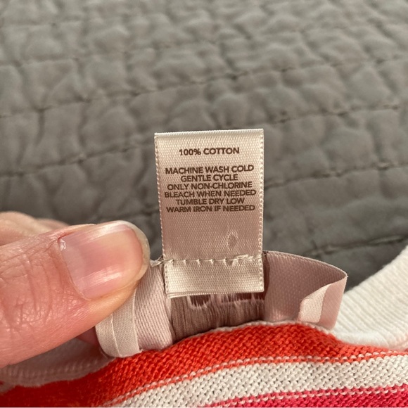 LOFT Outlet Bright Stripe Cardigan XS, EUC - Picture 3 of 5